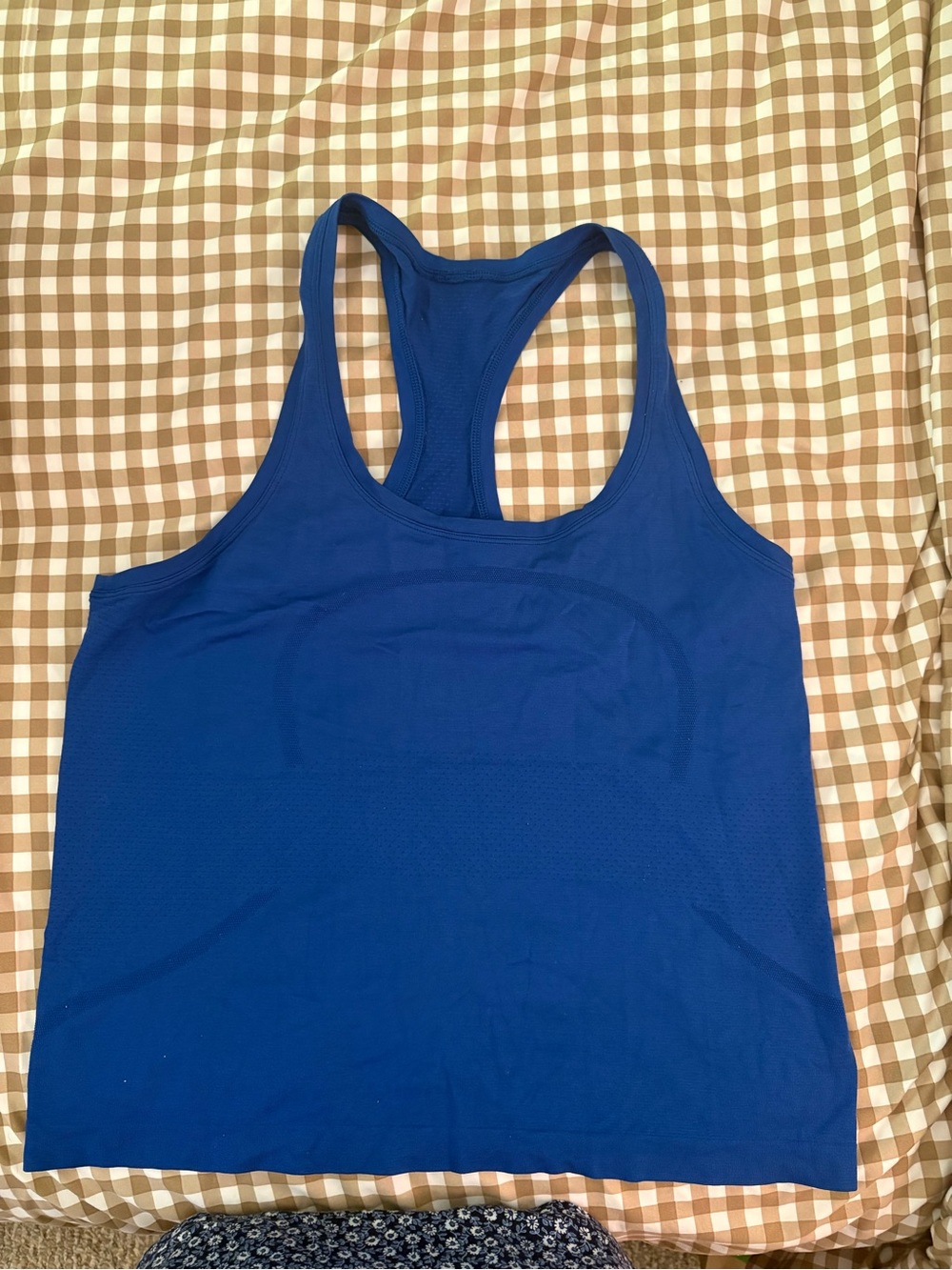Blue Racerback Tank Top Lululemon